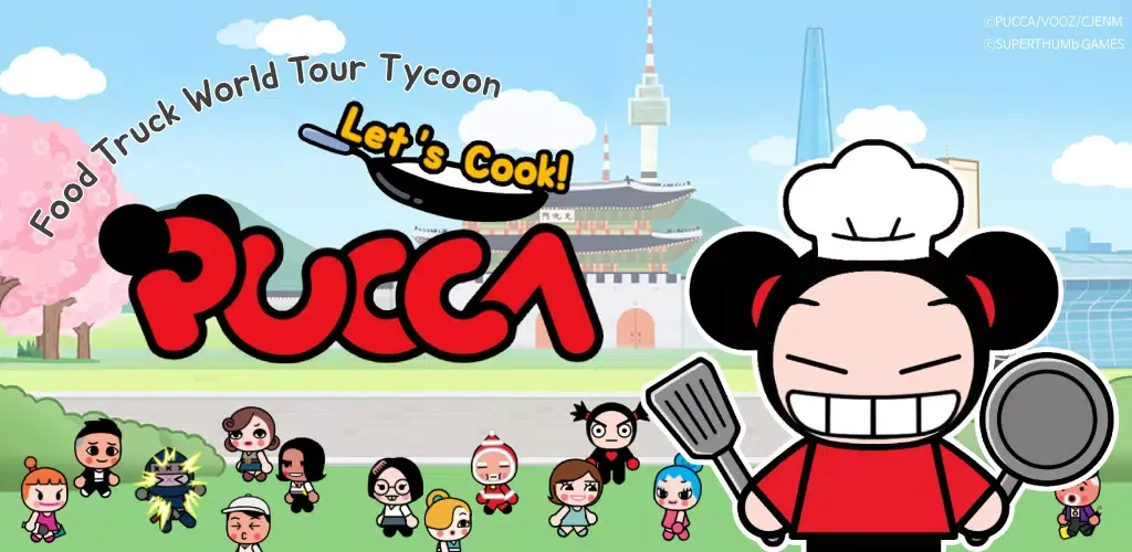 Pucca, Let's Cook! : Food Truc Screenshots