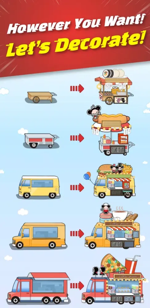 Pucca, Let's Cook! : Food Truc Screenshots
