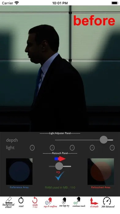 Tangkapan skrin app ! object remover