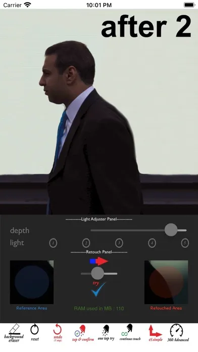 Tangkapan skrin app ! object remover