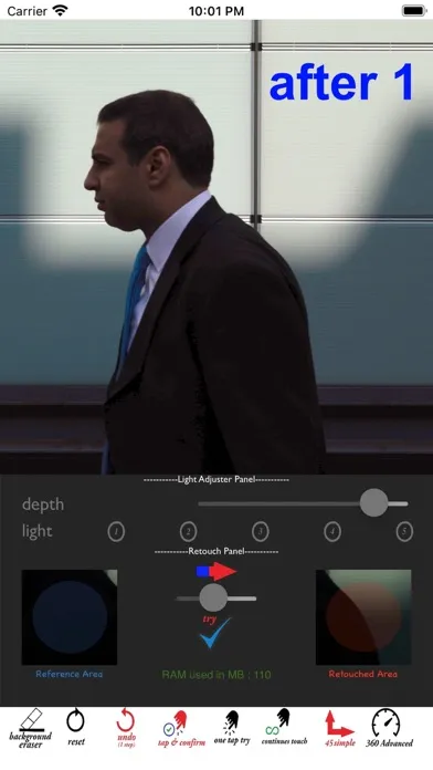 Tangkapan skrin app ! object remover