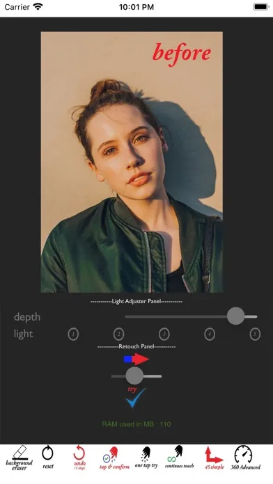 Tangkapan skrin app ! object remover