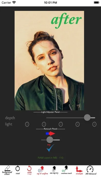 Tangkapan skrin app ! object remover