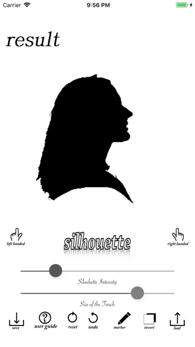 Silhouette Photo Editor Screenshots