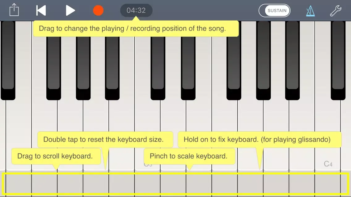 Echo Piano™ Screenshots