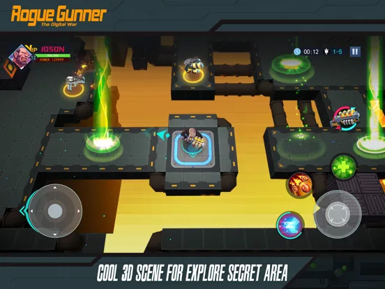 Ảnh chụp màn hình của Rogue Gunner:The Digital War iPad 