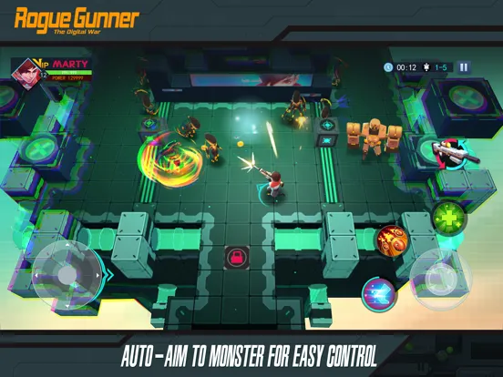 Ảnh chụp màn hình của Rogue Gunner:The Digital War iPad 