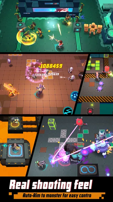 Ảnh chụp màn hình của Rogue Gunner:The Digital War