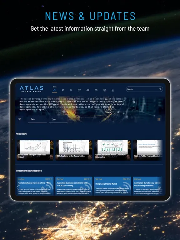 Atlas Global Macro iPad 應用截圖