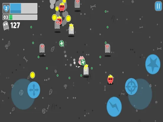 Capturas de tela do Spooky Fruits iPad 