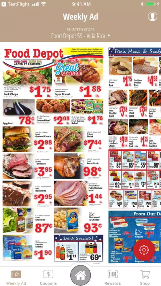 Food Depot GA Screenshots