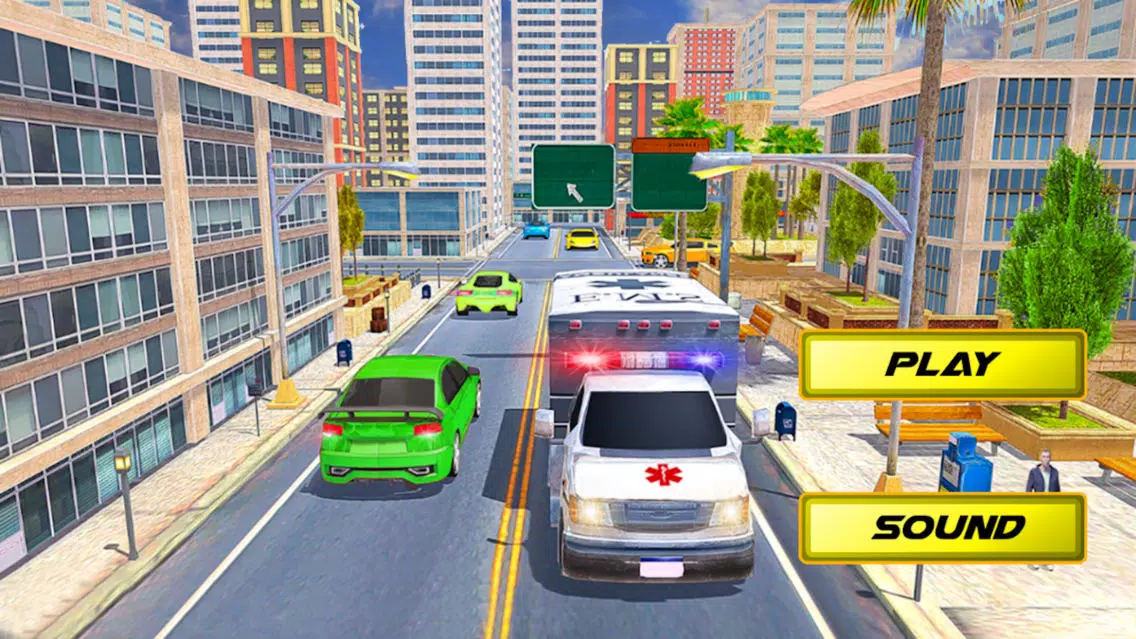 Ambulance Parking Simulator 3D سکرین شاٹس