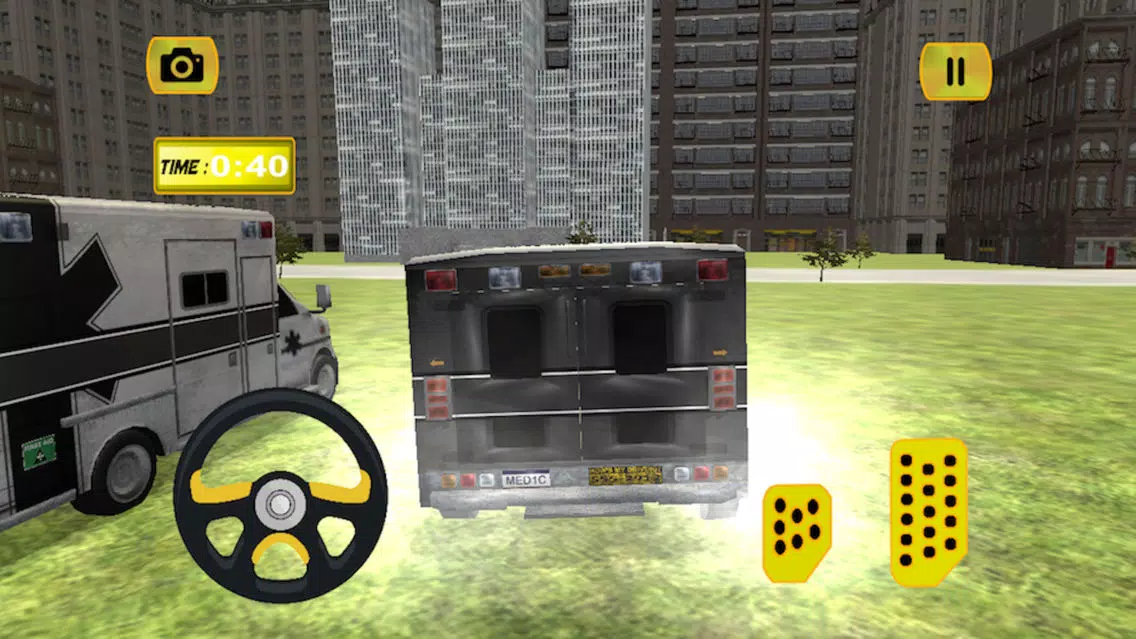 Ambulance Parking Simulator 3D سکرین شاٹس