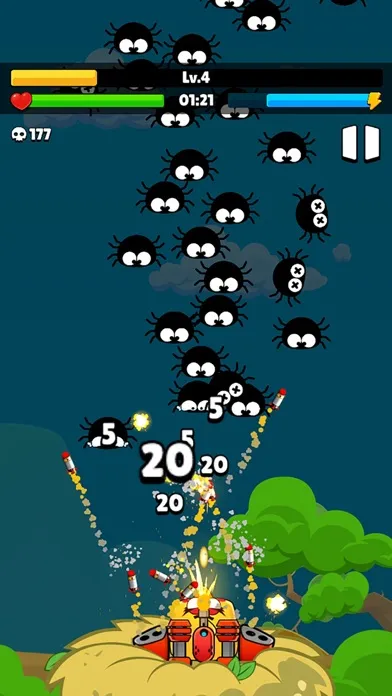 Captures d'écran de Bouncy Birds