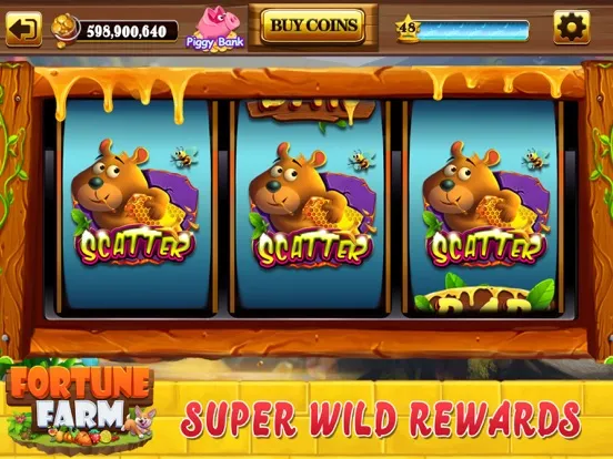 Captures d'écran de Fortune Farm Slots 777 casino iPad 