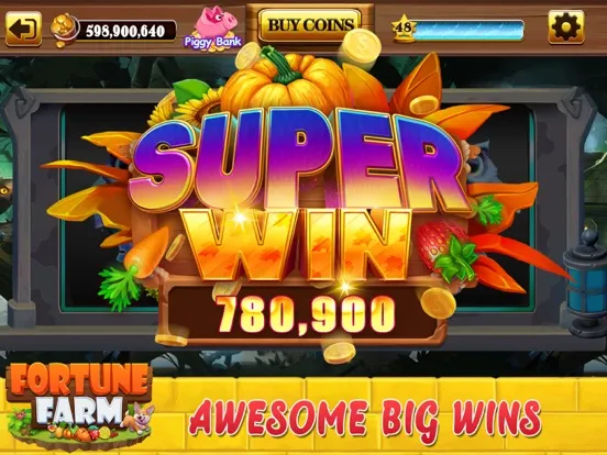 Captures d'écran de Fortune Farm Slots 777 casino iPad 