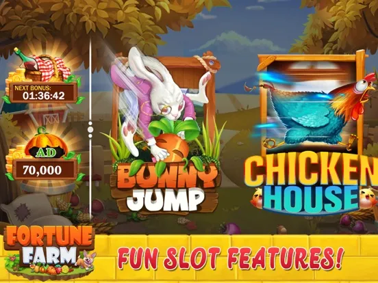 Captures d'écran de Fortune Farm Slots 777 casino iPad 