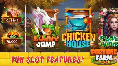 Captures d'écran de Fortune Farm Slots 777 casino