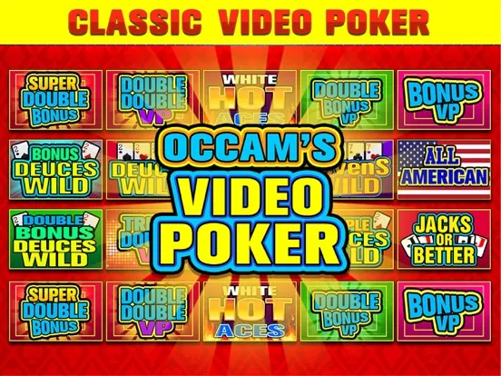 Capturas de pantalla de Occam's Video Poker Las Vegas iPad 