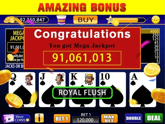 Capturas de pantalla de Occam's Video Poker Las Vegas iPad 