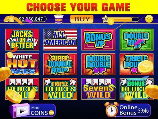 Capturas de pantalla de Occam's Video Poker Las Vegas iPad 