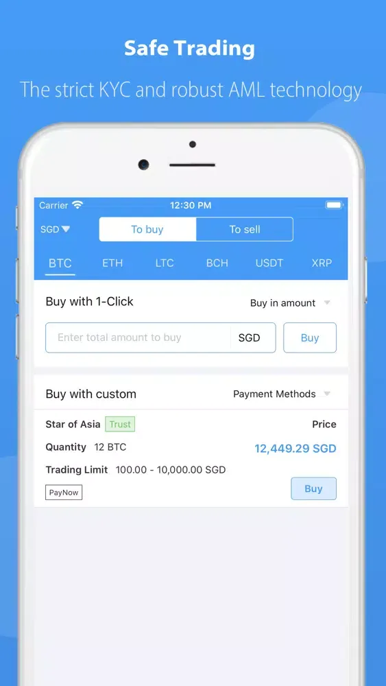 Screenshot di ISUPEX- Buy and Sell Bitcoin
