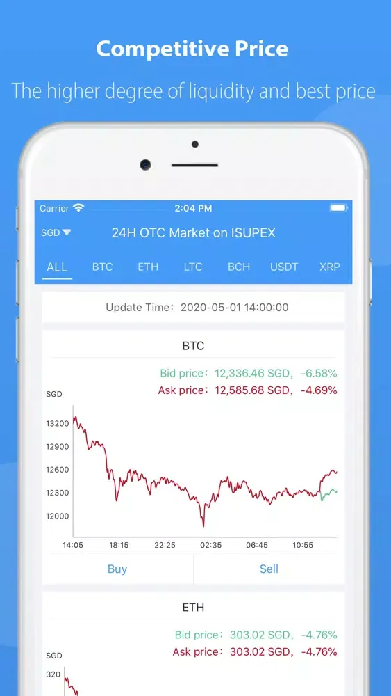 Screenshot di ISUPEX- Buy and Sell Bitcoin