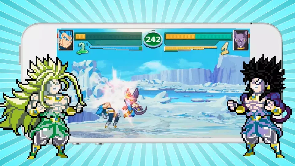 Saiyan Z Fighter Tournament Screenshots