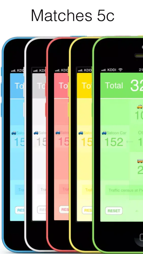 Flick Counter FREE - Tally Counter , Measure without looking at the screen Screenshots
