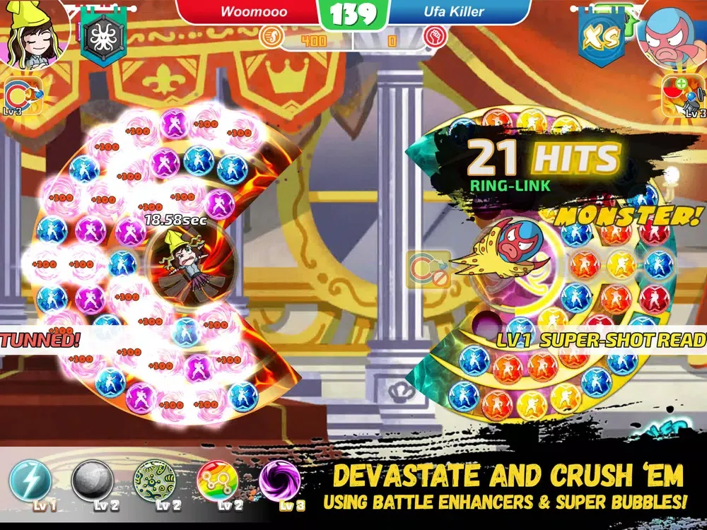 Capturas de tela do SGC Oasis Ink Wars iPad 
