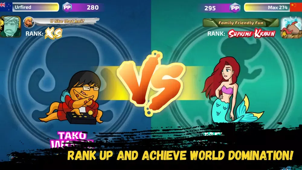 Capturas de tela do SGC Oasis Ink Wars