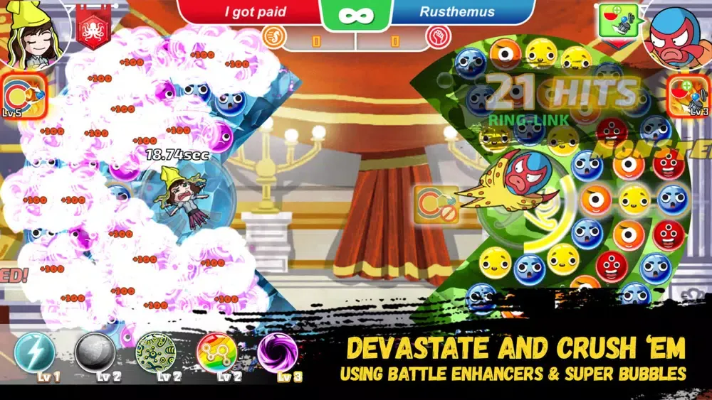 Capturas de tela do SGC Oasis Ink Wars