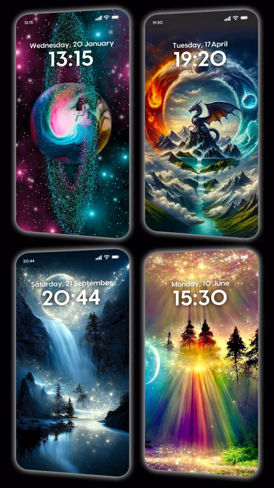 Screenshot di HD Wallpaper Generator