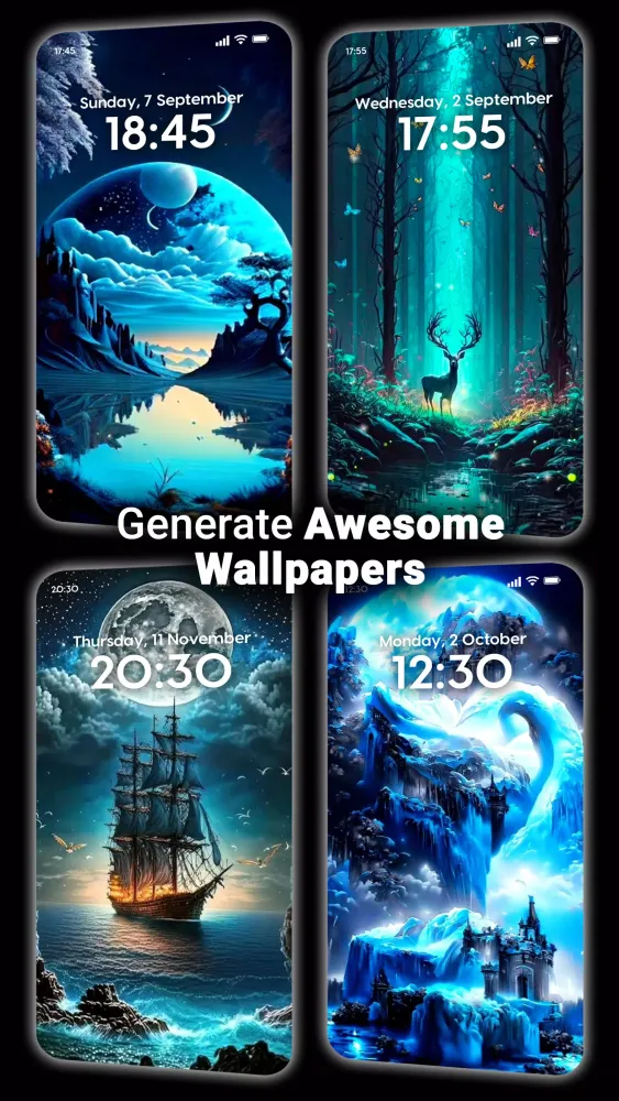 Screenshot di HD Wallpaper Generator