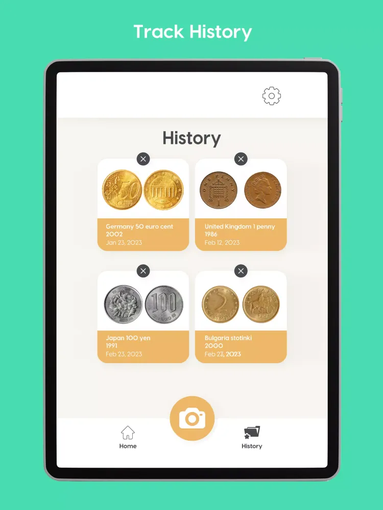 Coin Pic Identifier Screenshots