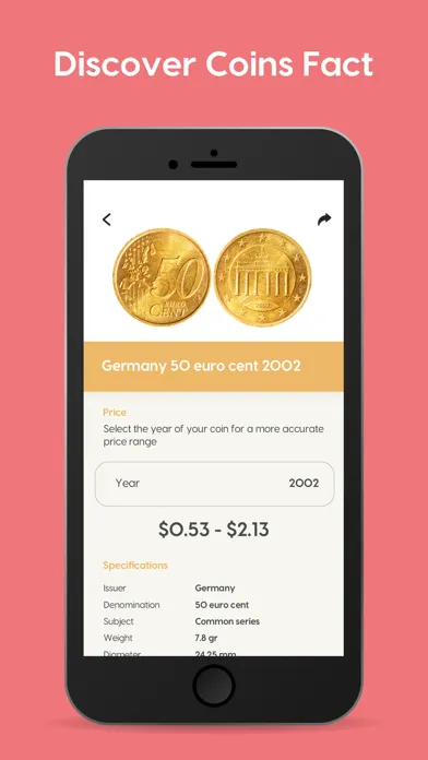 Coin Pic Identifier スクリーンショット
