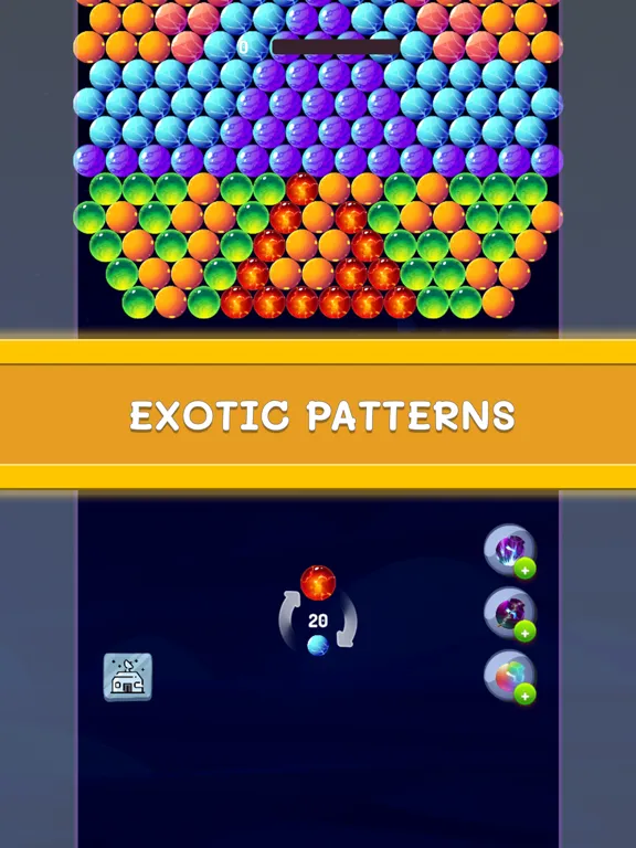 Скриншоты SpacePop Bubble Shooter iPad 