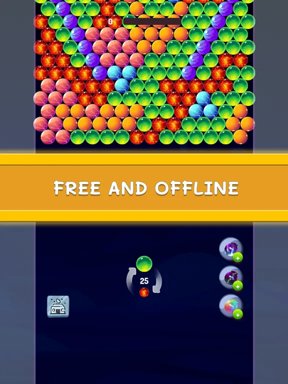 Скриншоты SpacePop Bubble Shooter iPad 