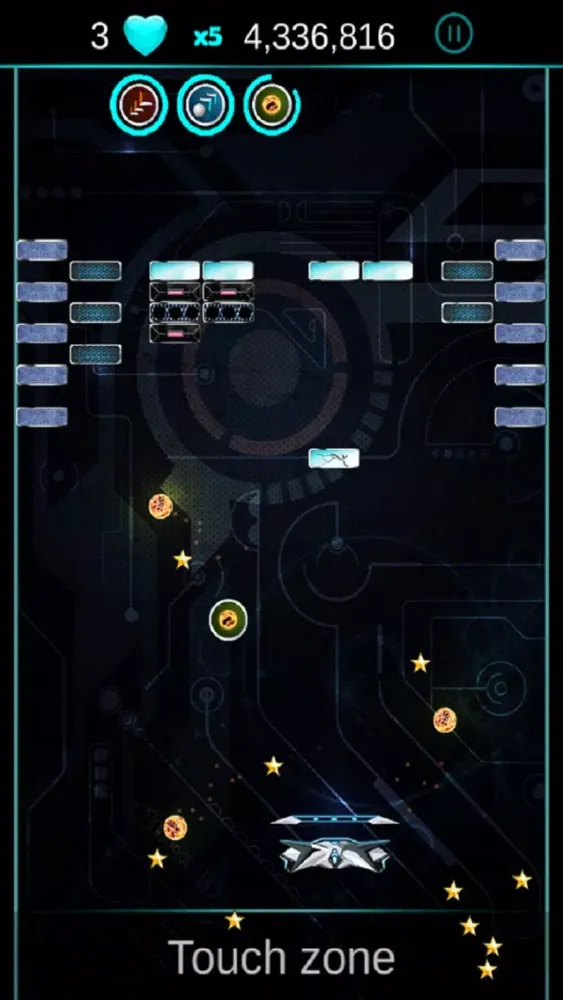 Captures d'écran de High Tech Arkanoid