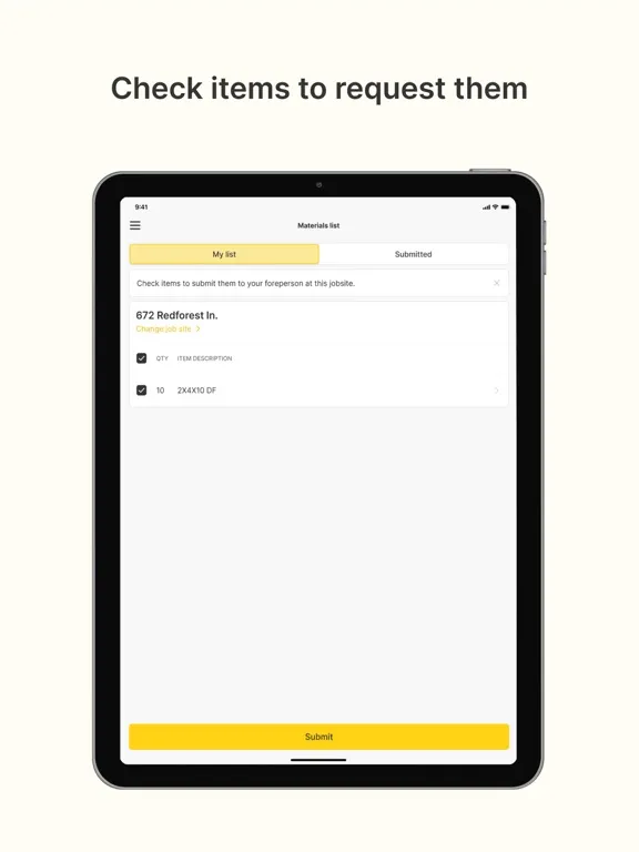 ภาพหน้าจอของ SupplyHound - Team Member iPad 