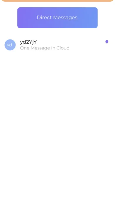 Ảnh chụp màn hình của Flyby Messaging