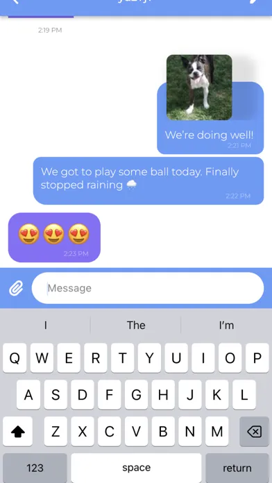 Ảnh chụp màn hình của Flyby Messaging