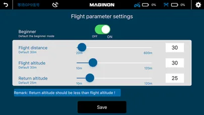 Zrzuty ekranu Maginon Fly GPS