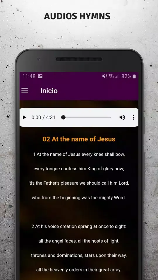 Audios Hymns Screenshots