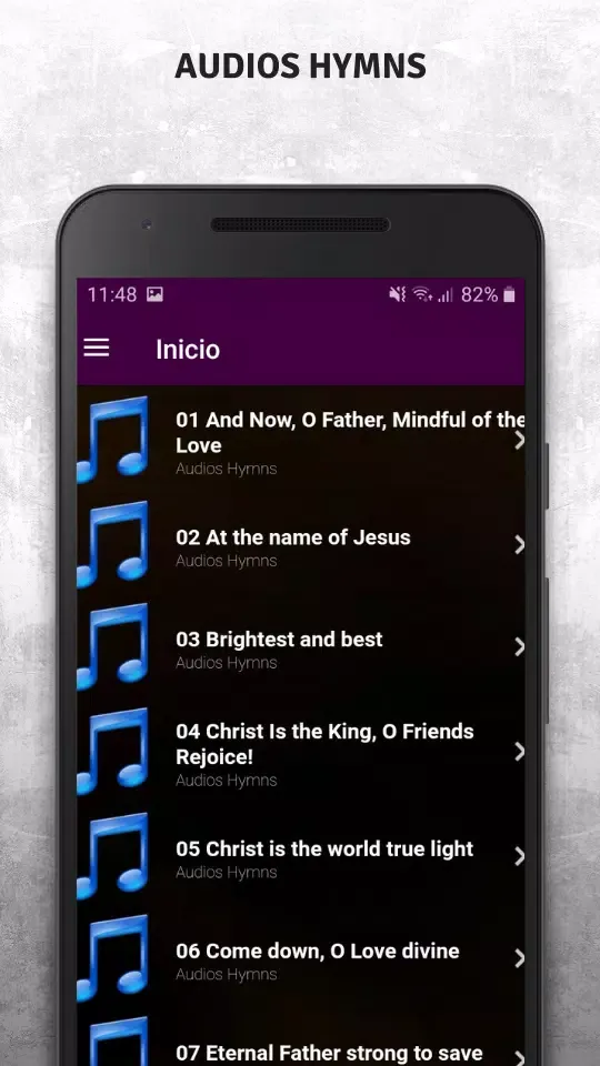 Audios Hymns Screenshots