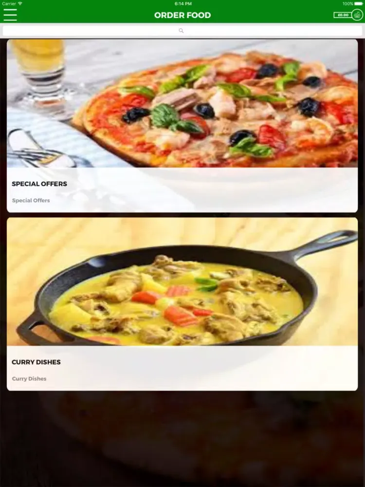 SUPREME TAKEAWAY HALIFAX iPad 應用截圖