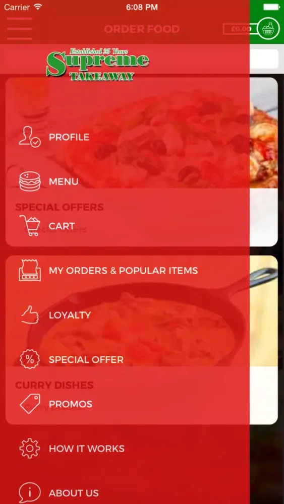 SUPREME TAKEAWAY HALIFAX應用截圖