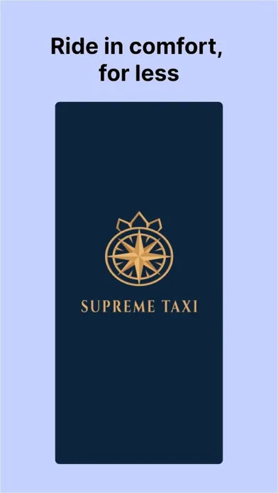 Supreme Taxi User स्क्रीनशॉट