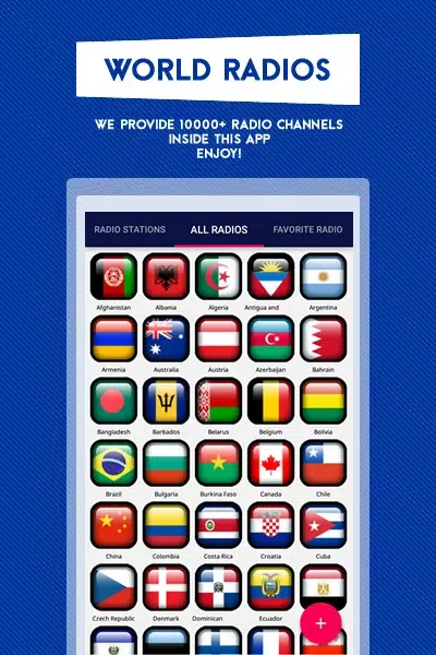 Tangkapan layar Hong Kong Zuper: Radio, Job Vacancy, Sticker