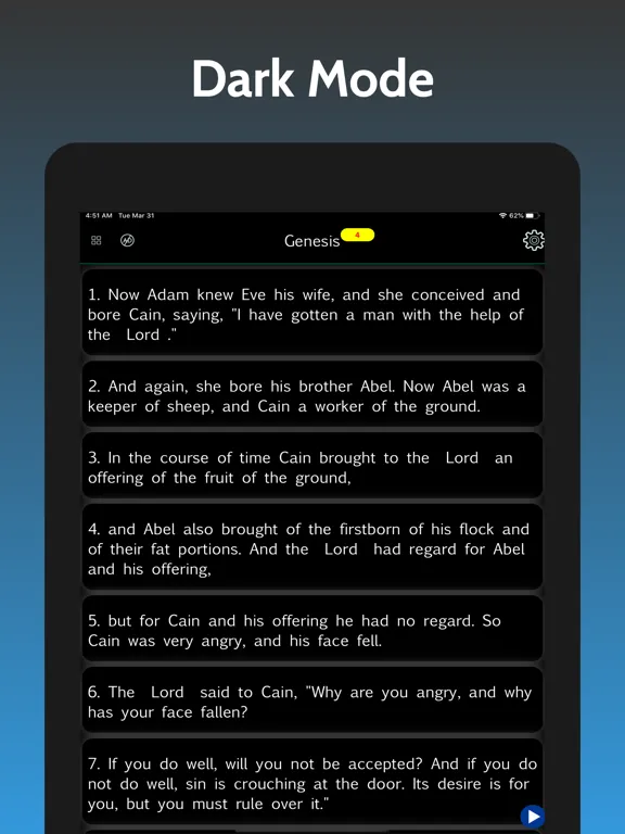 Tangkapan skrin The Book of Jasher- Holy Bible iPad 